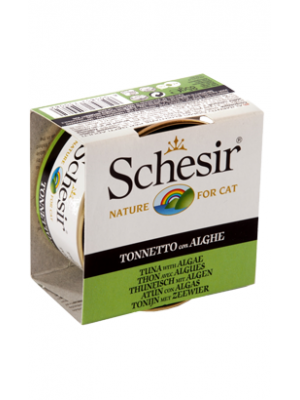SCHESIR GATO ATUM COM ALGAS (GELATINA) 85GR